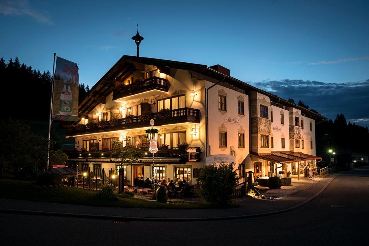 Aktivhotel & Gasthof Schmelz Ihr Urlaubs Hotel In Inzell Mit Wellness Hallenbad, Alpensauna & Dampfbad ภายนอก รูปภาพ